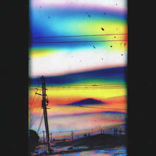 Spraybotanica style, Midjourney V7: realistic landscape photograph of quiet dawn