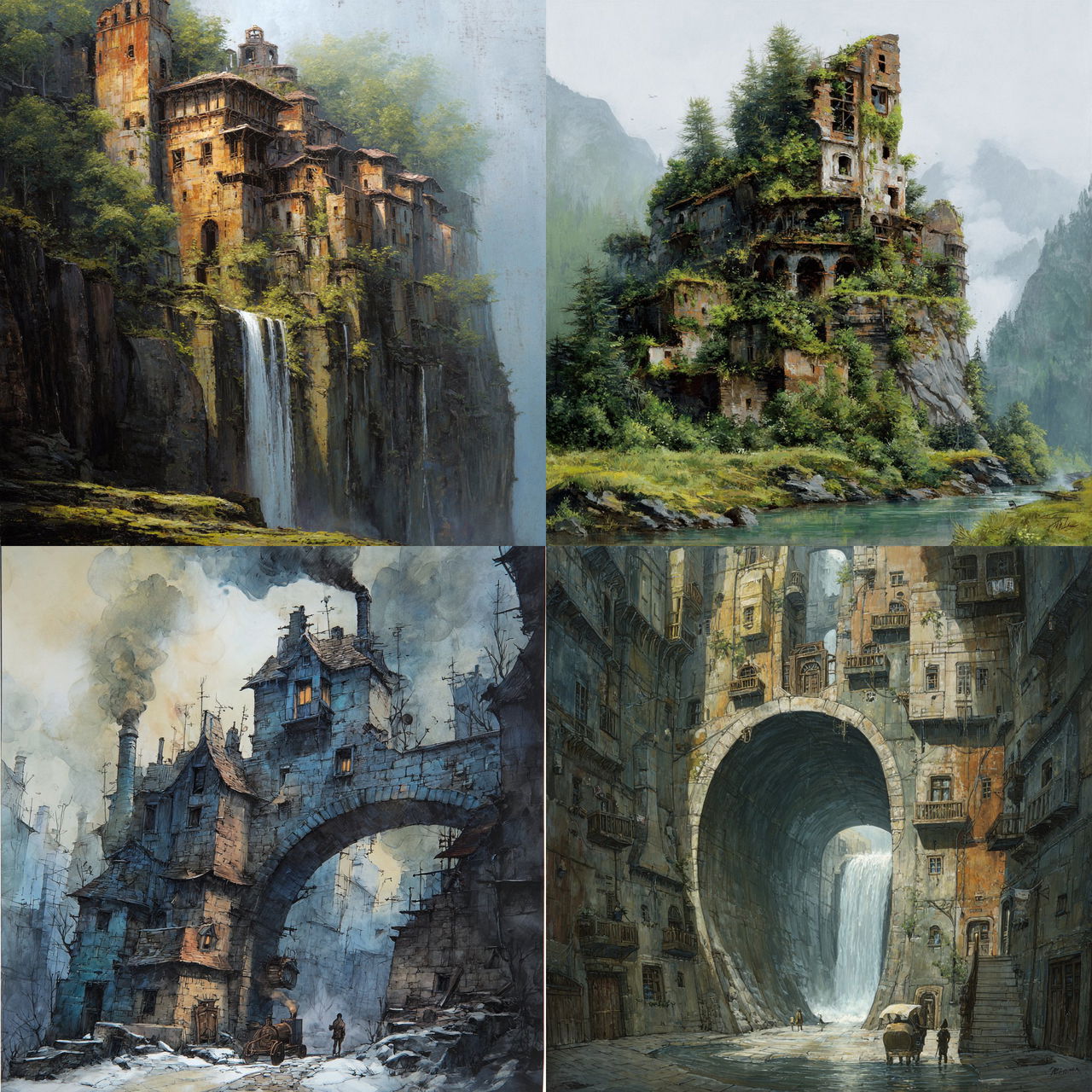 Didier Graffet style, Midjourney V7, render 1 of 4