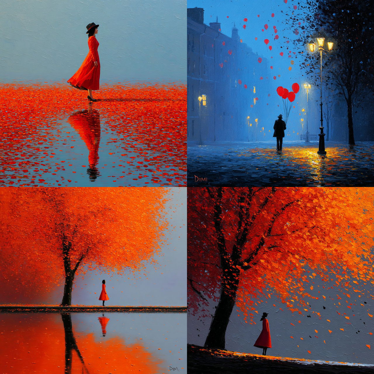 Dima Dmitriev style, Midjourney V7, render 1 of 4