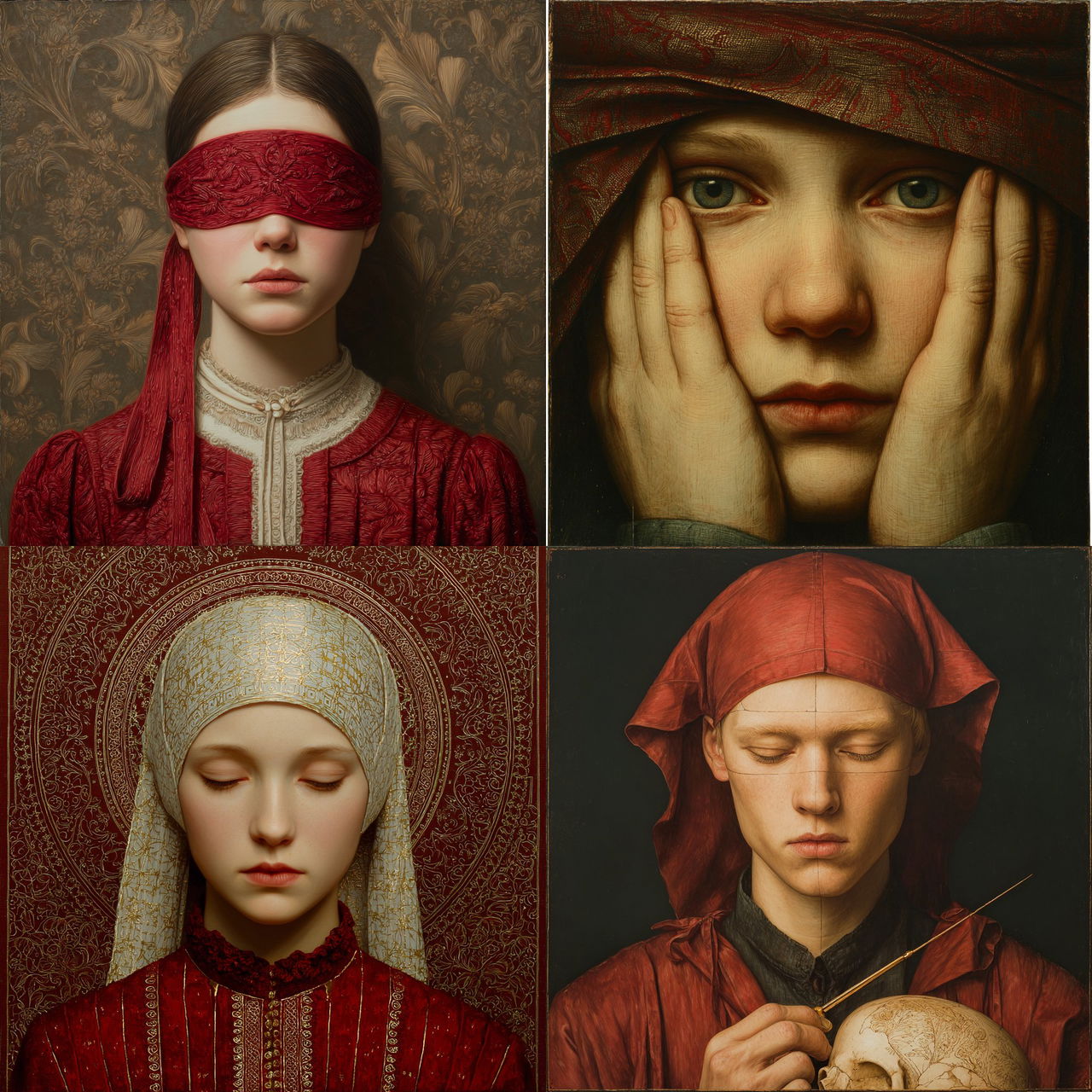 Dino Valls style, Midjourney V7, render 1 of 4