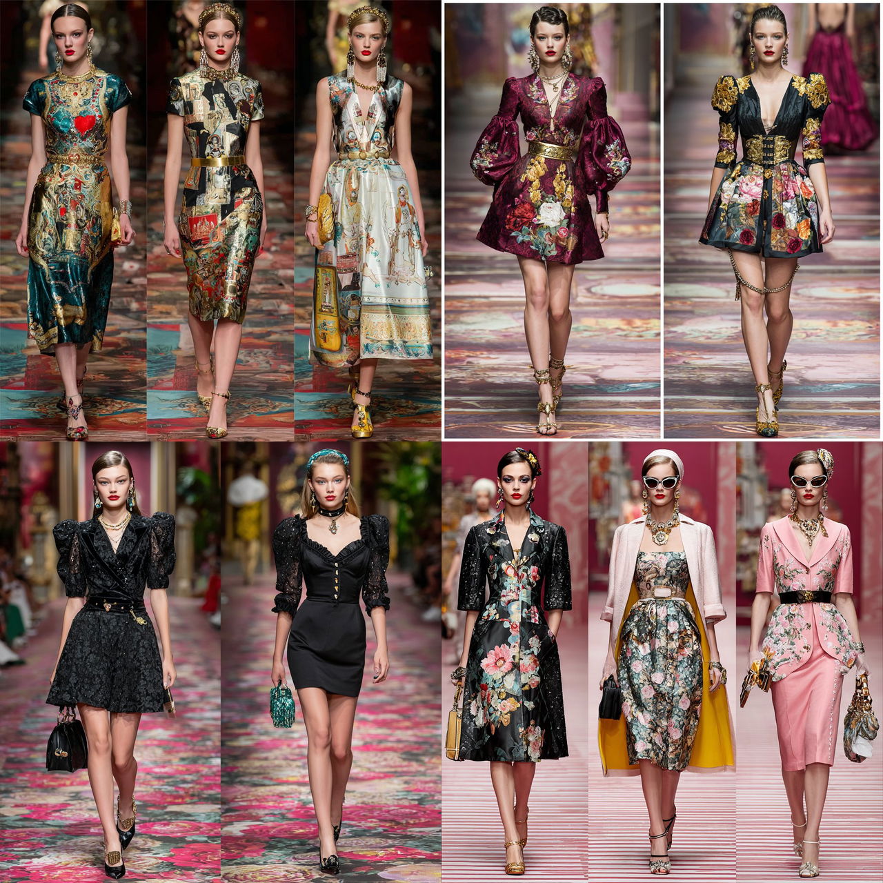 Dolce Gabbana style, Midjourney V7, render 1 of 4