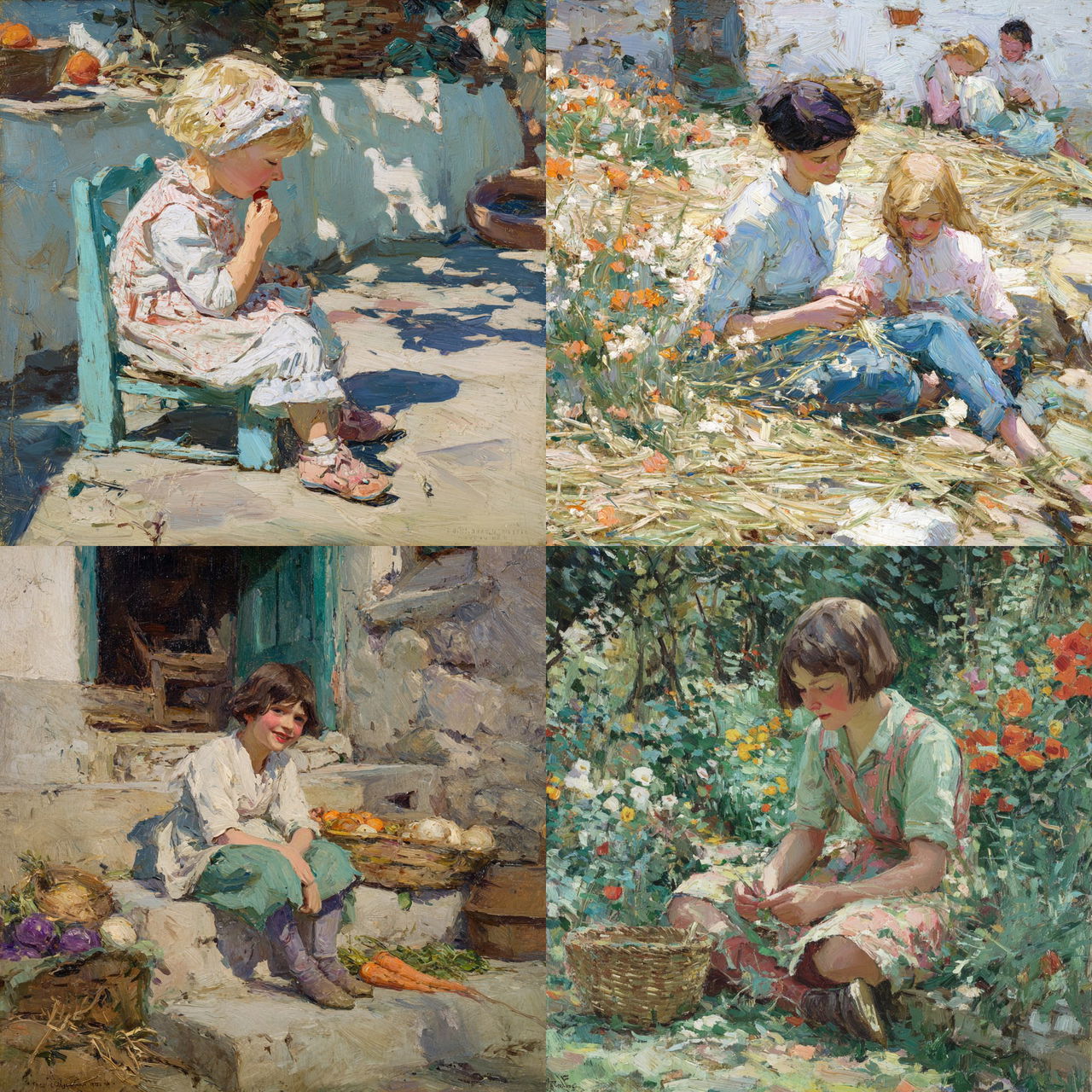 Dorothea Sharp style, Midjourney V7, render 1 of 4