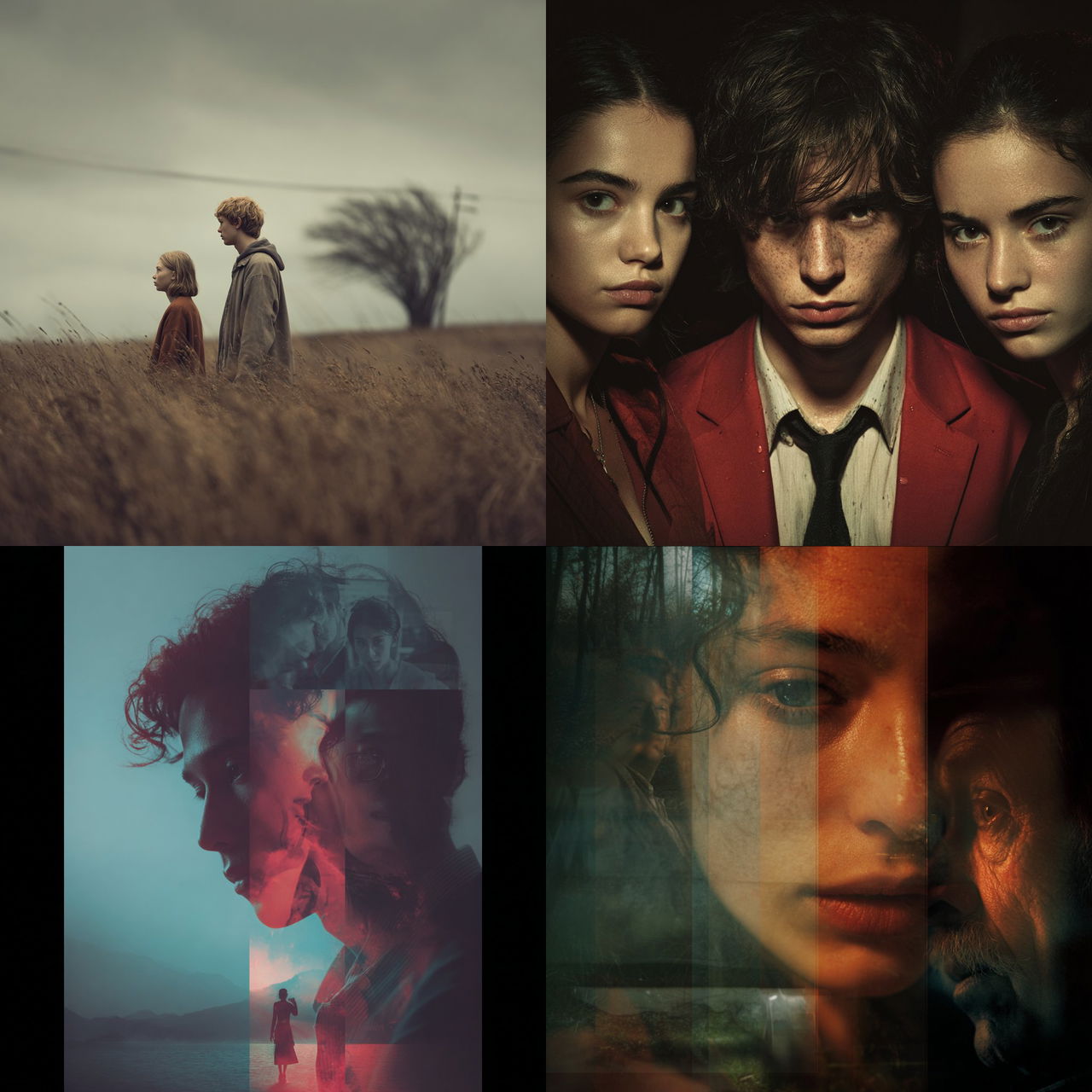 Drama movie style, Midjourney V7, render 1 of 4