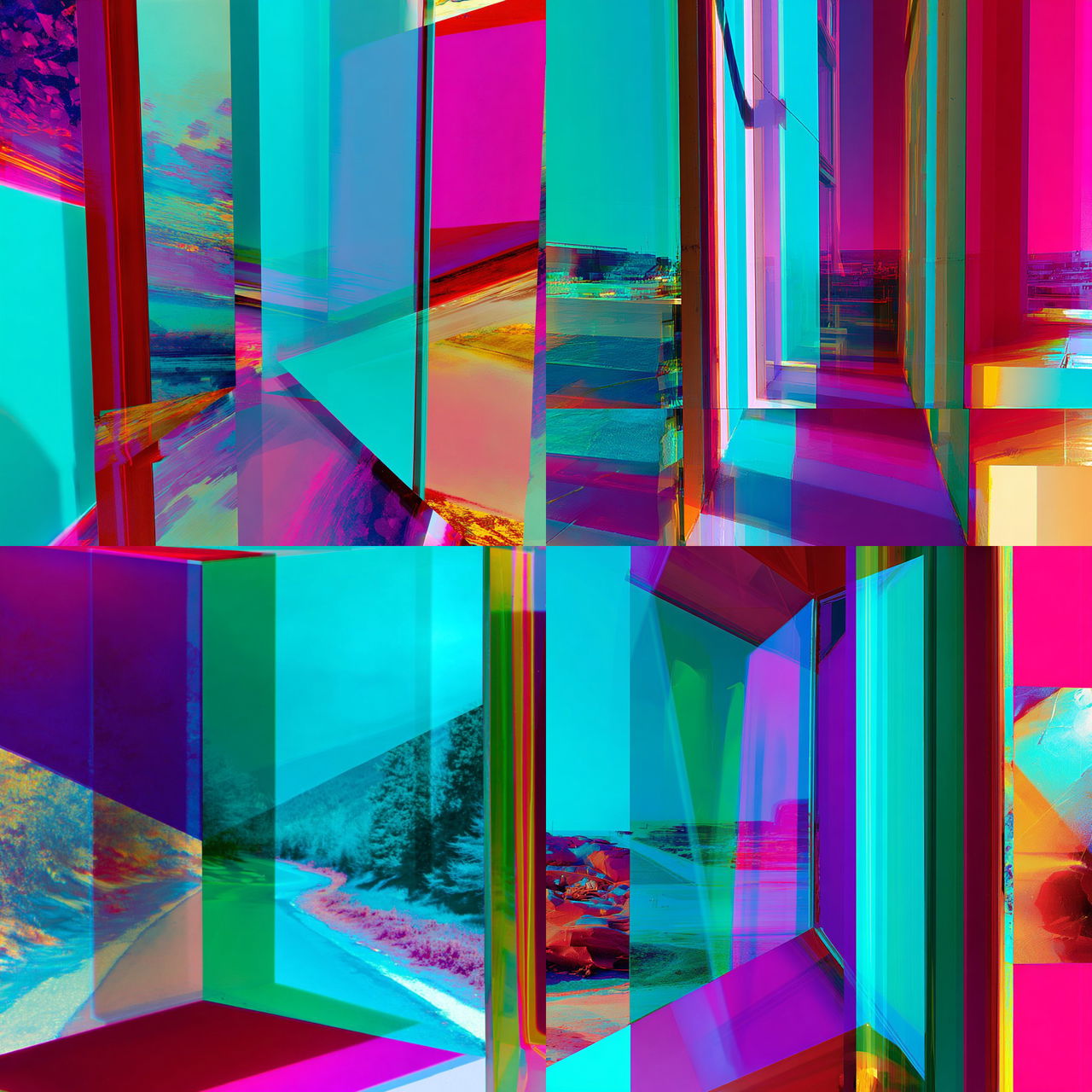 Riftophany style, Midjourney V7, render 1 of 4