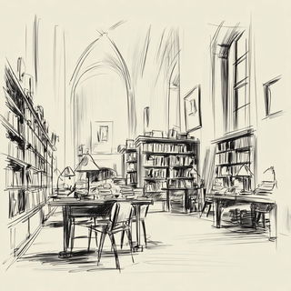 Stratigraphic Sketchbook style, Midjourney V7: Midlibrary