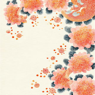 Sakuramarine style, Midjourney V7: creative pattern composition
