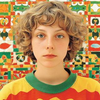 Hortivista style, Midjourney V7: photographic portrait of female protagonist