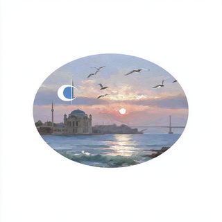 Cloudscar Canticle style, Midjourney V7: bold minimalist logo design for Istanbul city municipal services