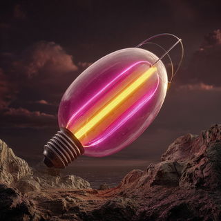 Chromatic Thresholds style, Midjourney V7: abstract 3D render