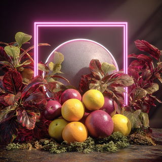 Chromatic Thresholds style, Midjourney V7: creative pattern composition