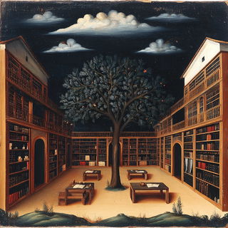 Ruinfresco style, Midjourney V7: Midlibrary
