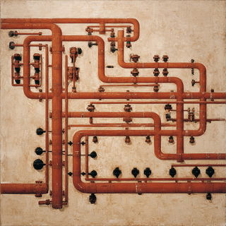 Kilnweather style, Midjourney V7: technical infrastructure blueprint schematics