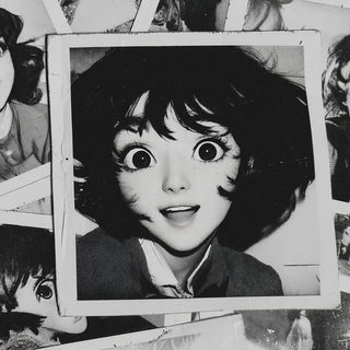 Gutteratlas style, Midjourney V7: black-and-white manga comic strip