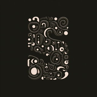 Folklign style, Midjourney V7: abstract 3D render