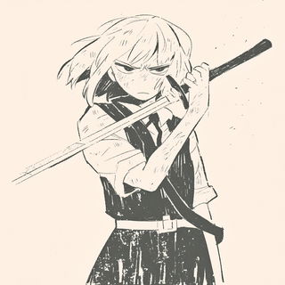 Blackorbit Comics style, Midjourney V7: black-and-white manga comic strip