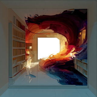 Paintspill Big Top style, Midjourney V7: Midlibrary