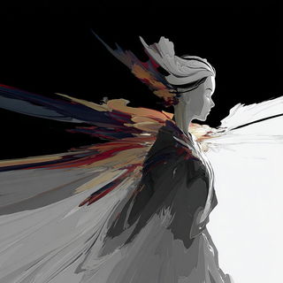 Paintspill Big Top style, Midjourney V7: black-and-white manga comic strip