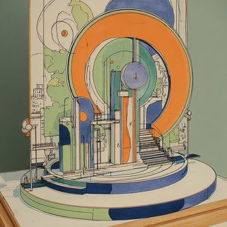 Verduraform style, Midjourney V7: abstract 3D render
