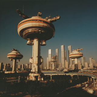 Gearstorm style, Midjourney V7: megacity with futuristic bioarchitecture