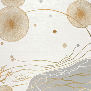 Giltwave Forging style, Midjourney V7: editorial illustration for popular scientific magazine cover
