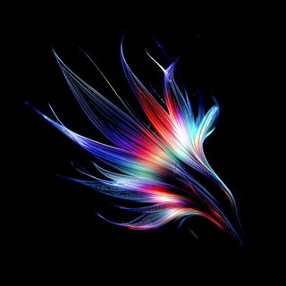 Prismfluidics style, Midjourney V7: abstract 3D render