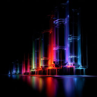 Prismfluidics style, Midjourney V7: technical infrastructure blueprint schematics