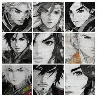 Stitchbeast Lithics style, Midjourney V7: black-and-white manga comic strip
