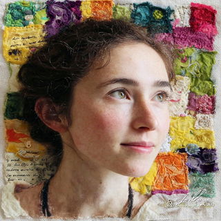 Stitchbeast Lithics style, Midjourney V7: photographic portrait of female protagonist