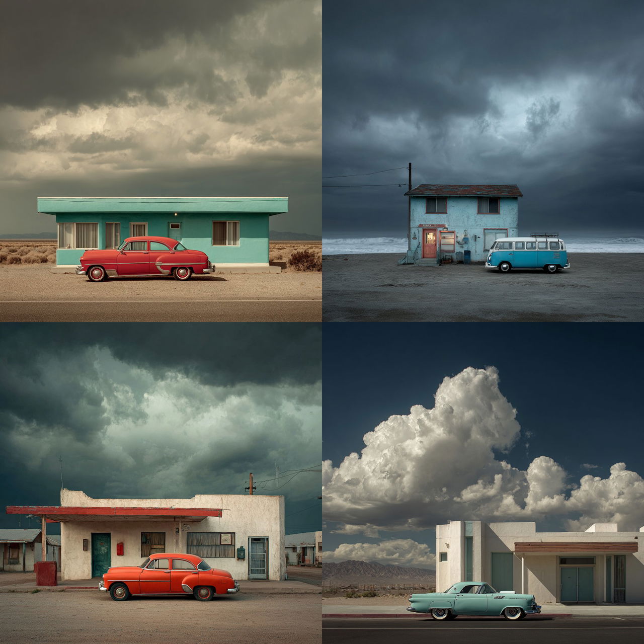 Ed Freeman style, Midjourney V7, render 1 of 4