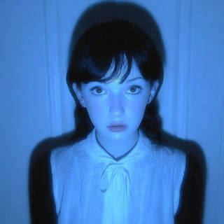 Submergothic style, Midjourney V7: photographic portrait of female protagonist