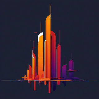 Orange Sundial style, Midjourney V7: megacity with futuristic bioarchitecture