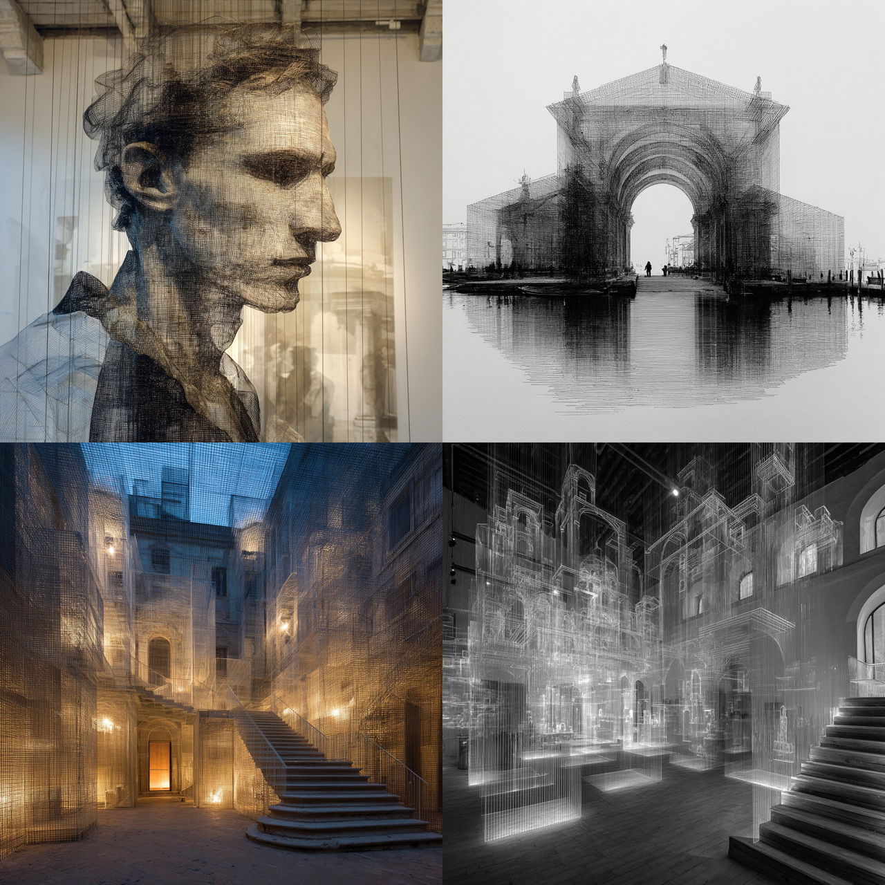 Edoardo Tresoldi style, Midjourney V7, render 1 of 4