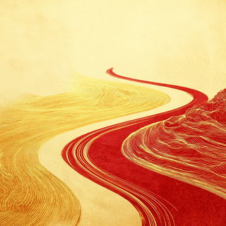 Ruinochromia style, Midjourney V7: abstract 3D render