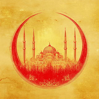 Ruinochromia style, Midjourney V7: bold minimalist logo design for Istanbul city municipal services