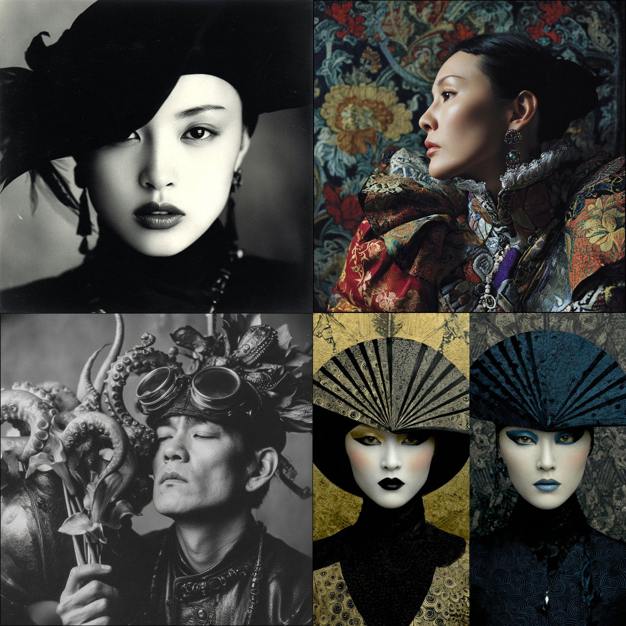 Eiko Ishioka style, Midjourney V7, render 1 of 4