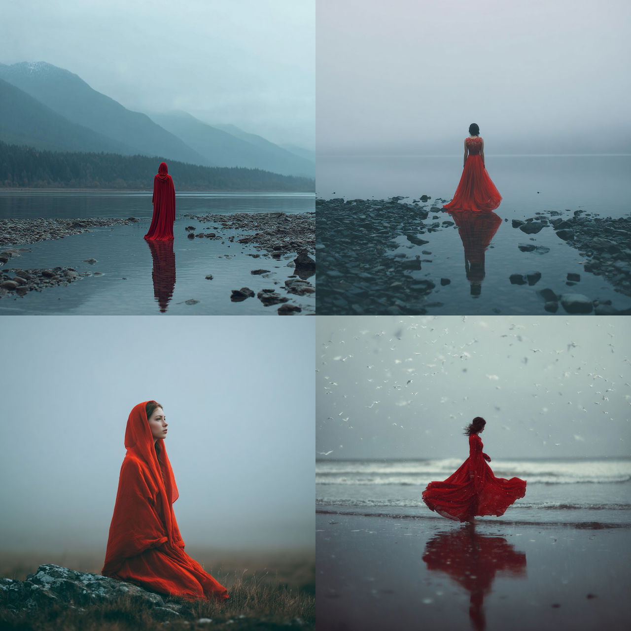 Elizabeth Gadd style, Midjourney V7, render 1 of 4