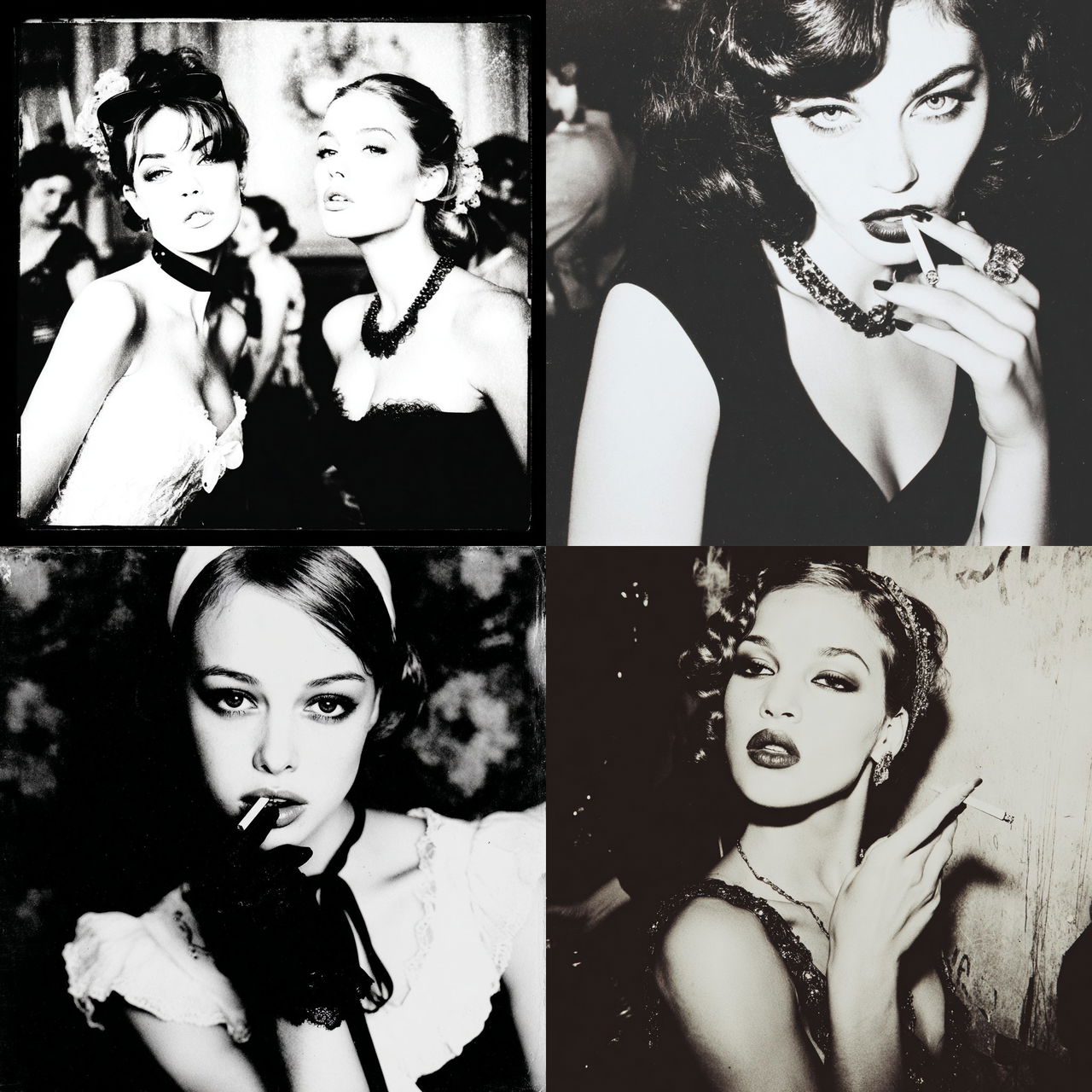 Ellen von Unwerth style, Midjourney V7, render 1 of 4