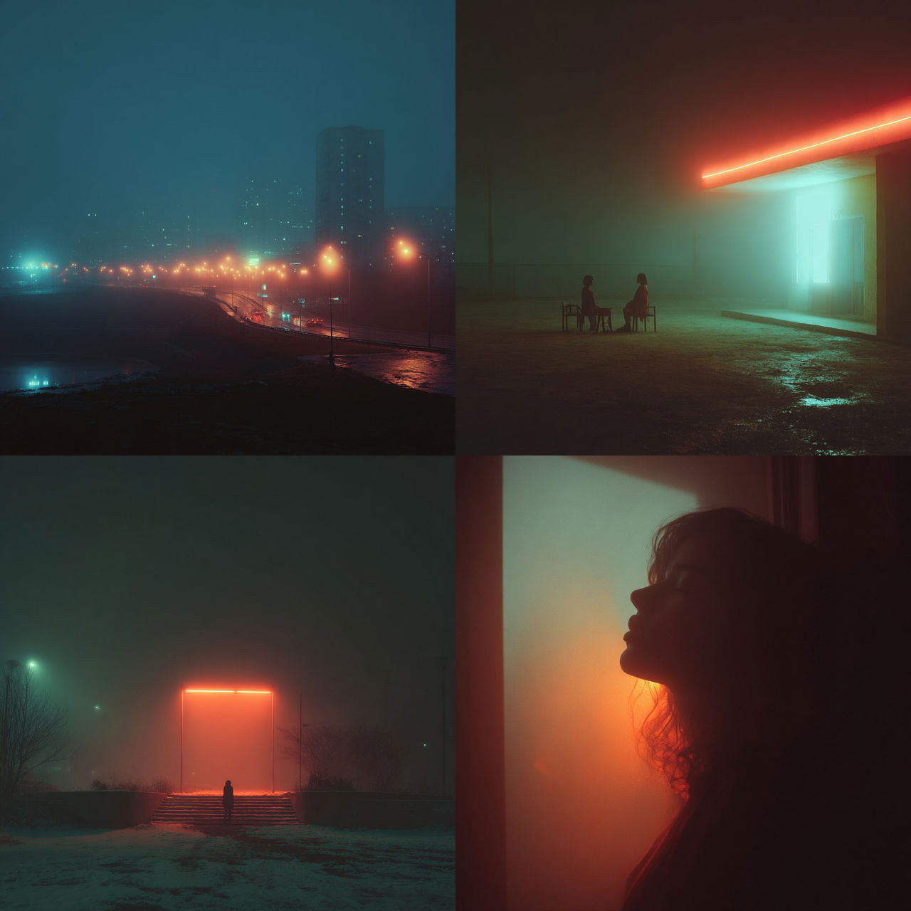 Elsa Bleda style, Midjourney V7, render 1 of 4