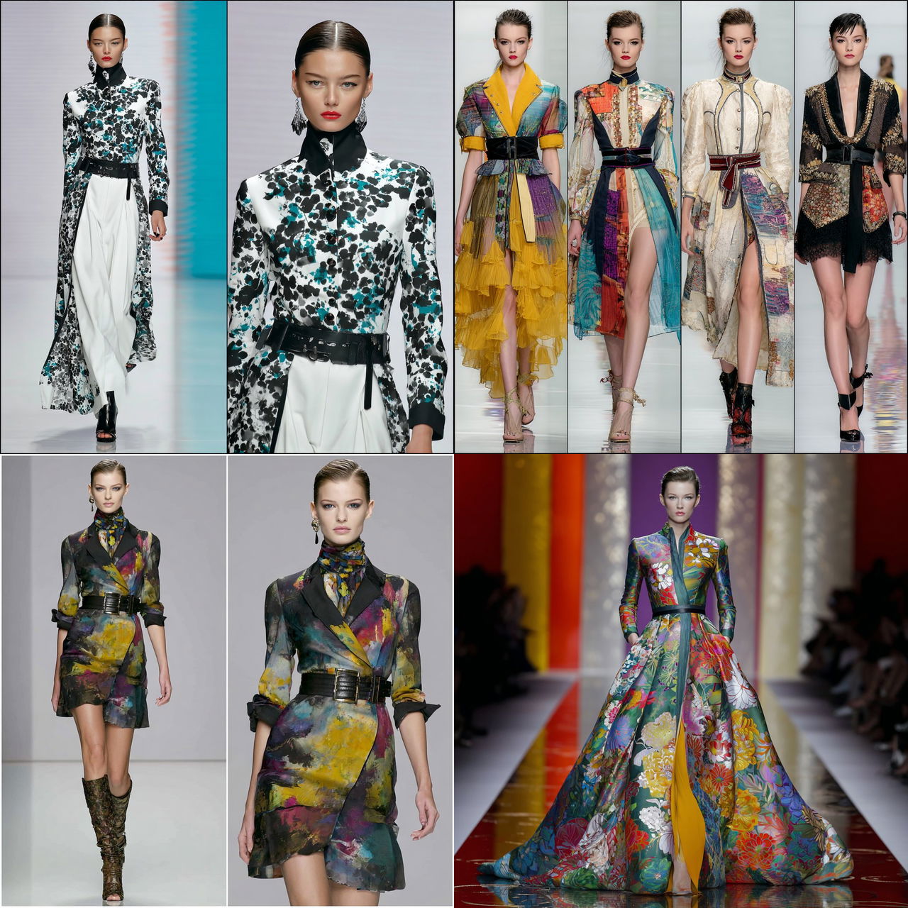Emanuel Ungaro style, Midjourney V7, render 1 of 4