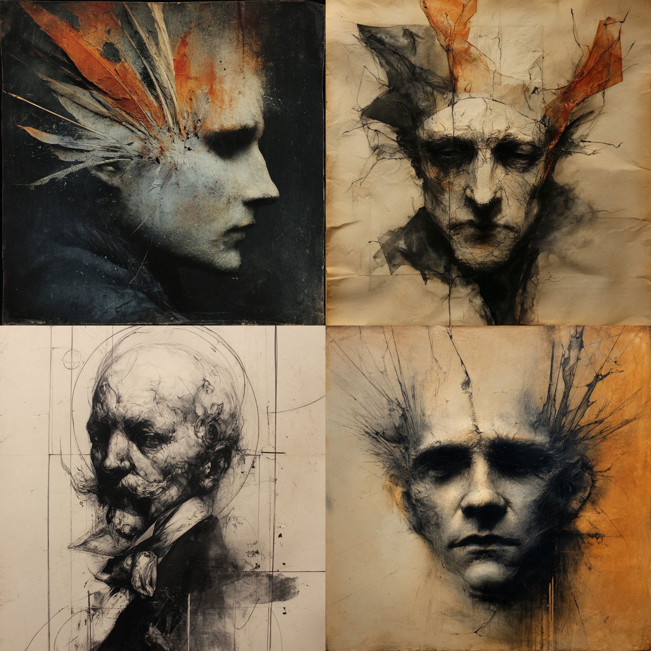 Eric Lacombe style, Midjourney V7, render 1 of 4