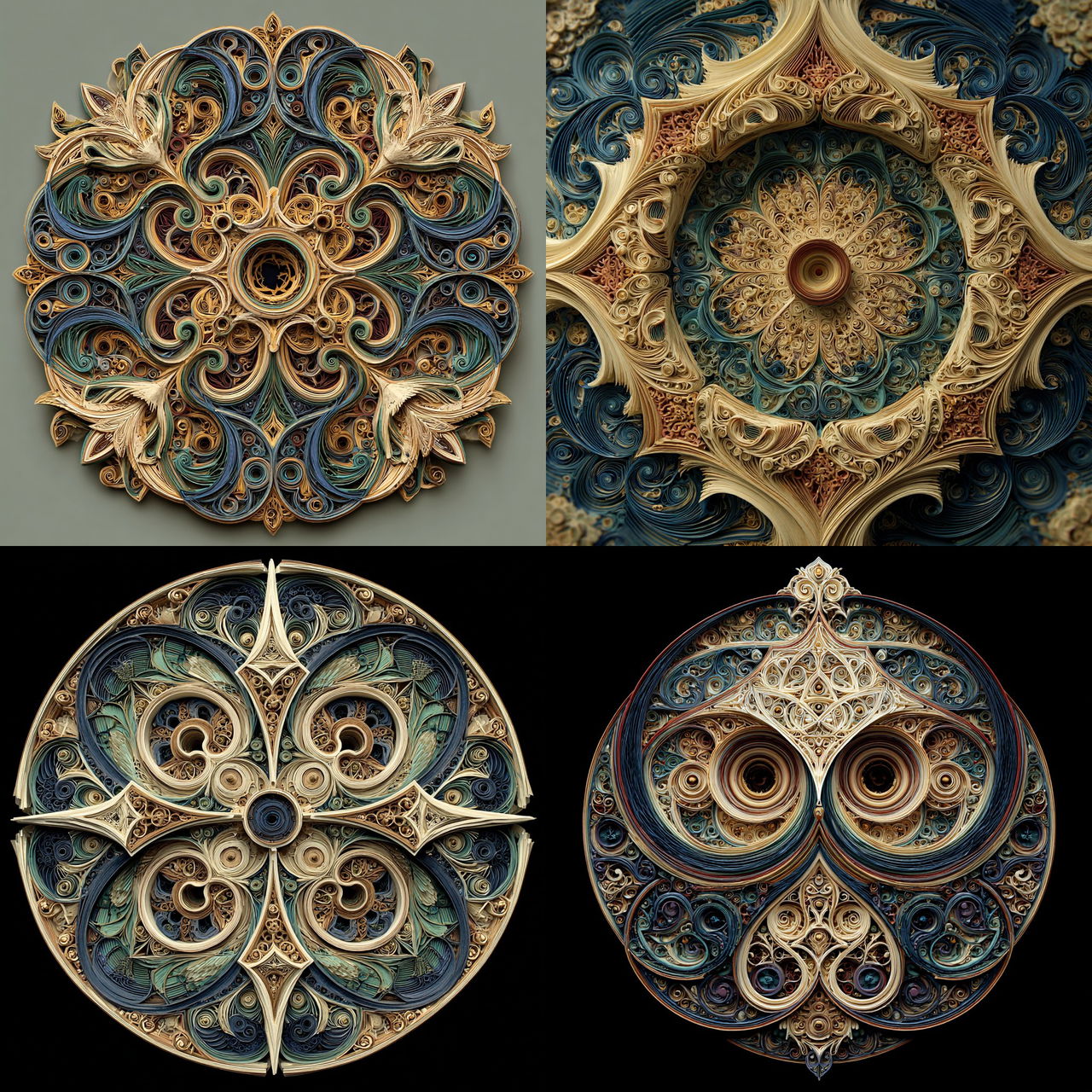 Eric Standley style, Midjourney V7, render 1 of 4