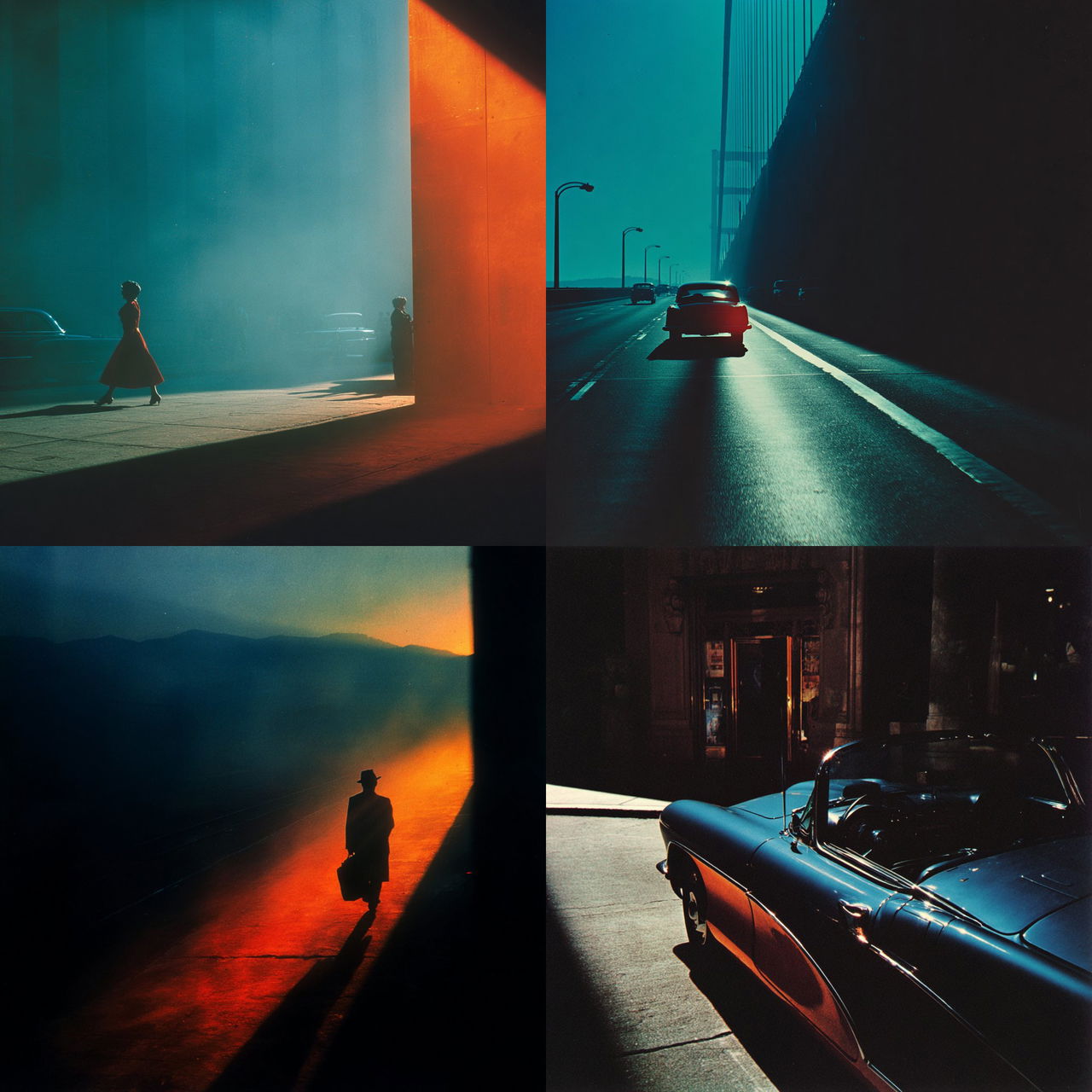 Ernst Haas style, Midjourney V7, render 1 of 4