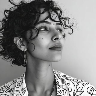 Pulpwing style, Midjourney V7: photographic portrait of female protagonist