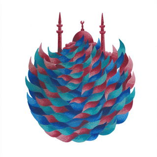 Marrowink style, Midjourney V7: bold minimalist logo design for Istanbul city municipal services