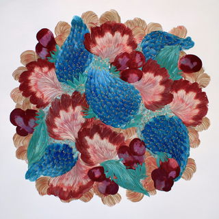 Marrowink style, Midjourney V7: creative pattern composition