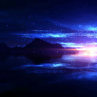 Astraeon Signpainters style, Midjourney V7: realistic landscape photograph of quiet dawn