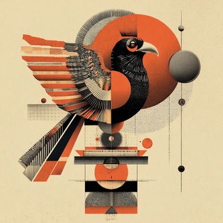 Geomantique style, Midjourney V7: traditional folk art