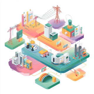 Coralteal Papercosmos style, Midjourney V7: technical infrastructure blueprint schematics