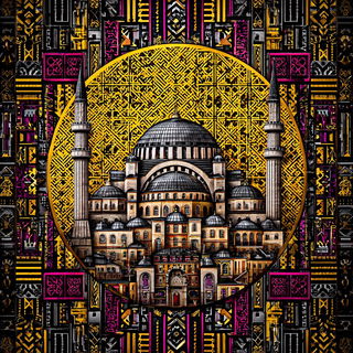 Chronobrocade style, Midjourney V7: bold minimalist logo design for Istanbul city municipal services
