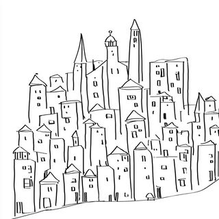 Ink Compass style, Midjourney V7: bold minimalist logo design for Istanbul city municipal services